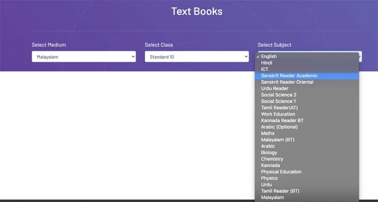 PDF Format Of Kerala Syllabus Textbooks Can Be downloaded