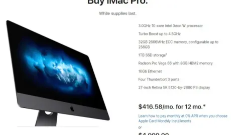 Apple iMac Pro discontinued!