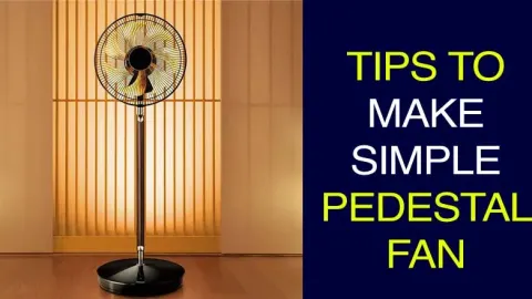 Simple way to make a DC Pedestal fan!