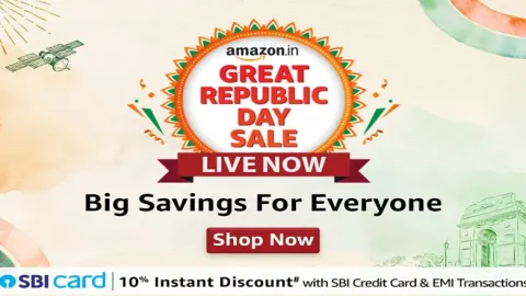 Amazon Great Republic Day Sale from January 13 – 18