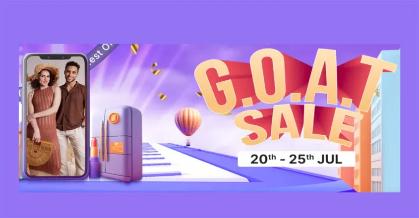 Flipkart GOAT Sale (20th - 25th July 2024) Awesome Deals on iPhones & more
