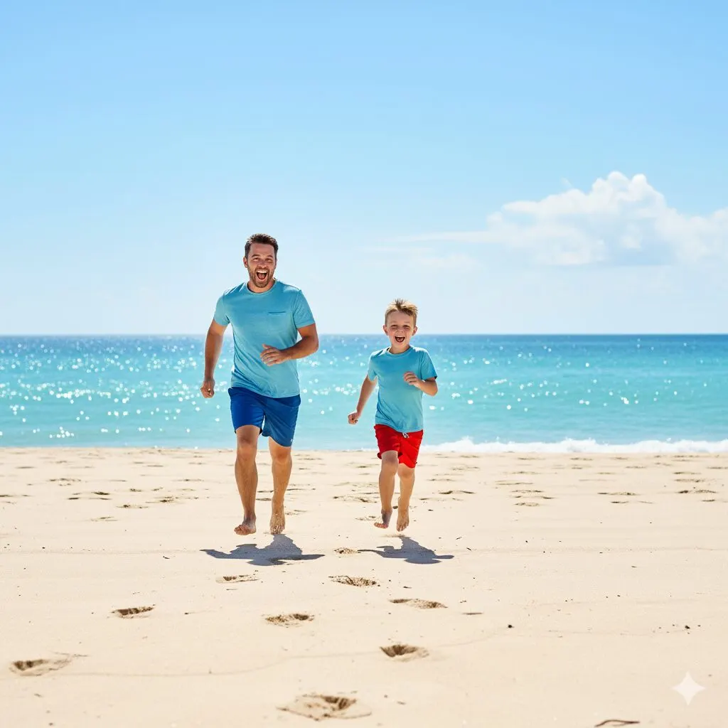 Best Dad and Son Photos for Lasting Memories : Golden memories Using Gemini 2025